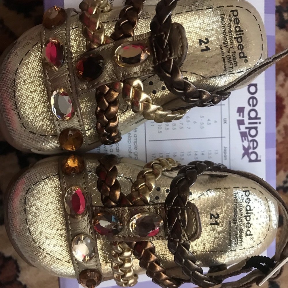 New - Baby Pediped Sandals, size EU21/US5.5